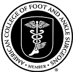 Logo Recognizing Greater Washington Advanced Podiatry, LLC's affiliation with American College of Foot and Ankle Surgeons